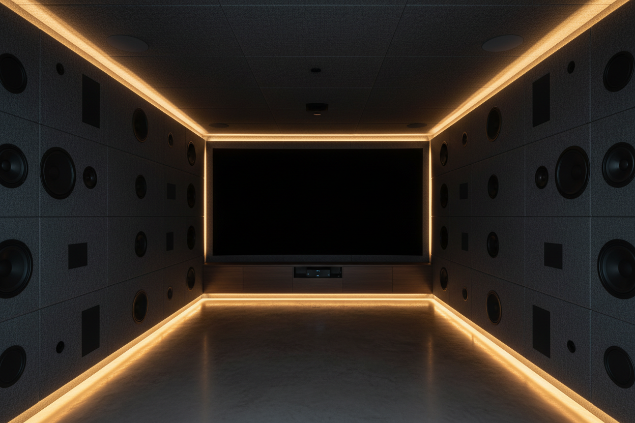 Système audio immersif Dolby Atmos